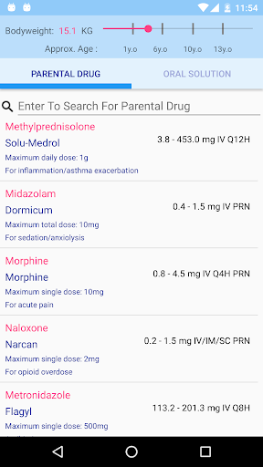 Pediatric Dosage Calculator