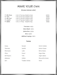 Desserted menu 1