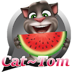 Cover Image of डाउनलोड Sticker Cute Cat~Tom Talking For WAStickerApps 1.3 APK