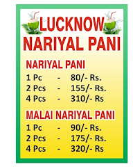 Lucknow Nariyal Pani menu 1