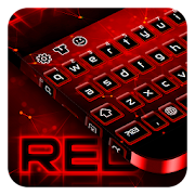 Red Keyboard  Icon