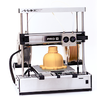 MAKEiT PRO-M High Resolution Dual Extruder 3D Printer with Extended Z Height