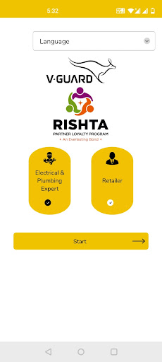 Screenshot V-Guard Rishta Loyalty App