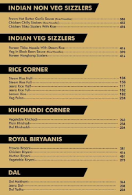 Rudra Tea & Breakfast Corner menu 3