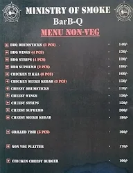 Ministry of Smoke menu 2