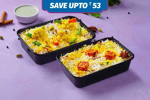 2 Mini Veg Biryani