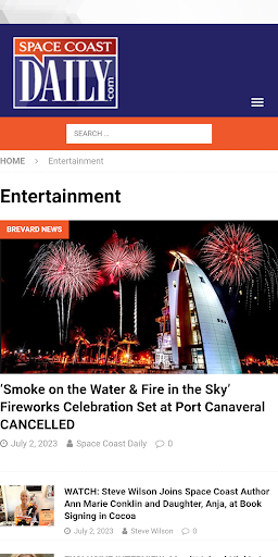 Screenshot SCD - Space Coast Daily