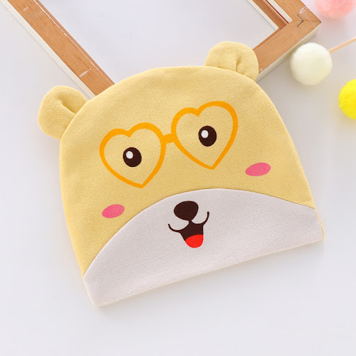 Title 22, Newborn Baby Full Moon Cartoon Hat, soft and ad...