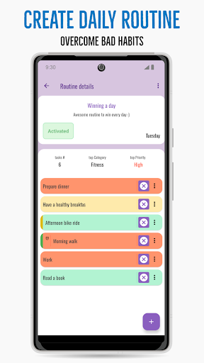 Screenshot Day Planner: Daily Routine