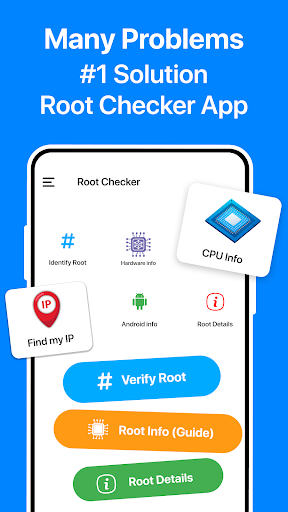 Screenshot Root Check App: Superuser
