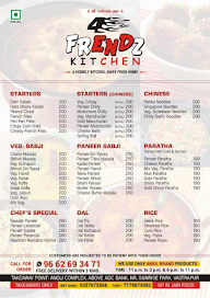 4 Frendz Kitchen menu 3