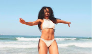 Fitness bunny Sbahle Mpisane is almost ready for the Maldives Island