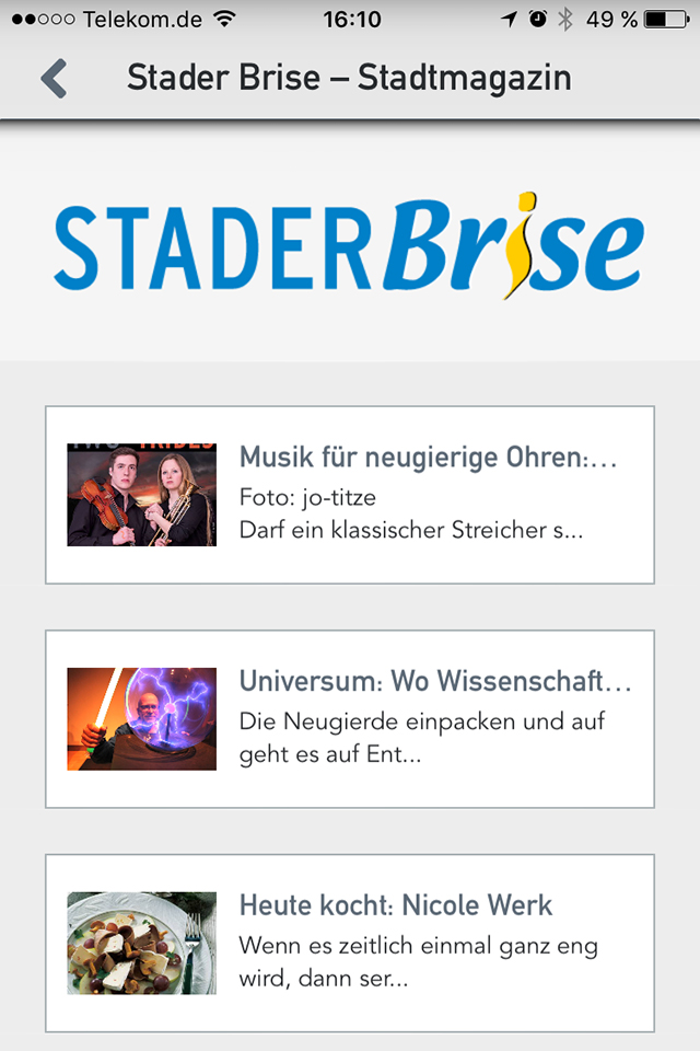 Stade. Frischer Wind im Norden Screen 3