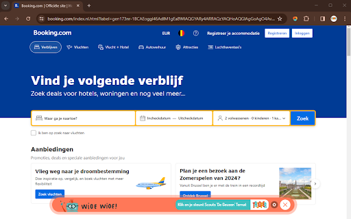 Booking.com Vind volgende verblijf woningen 