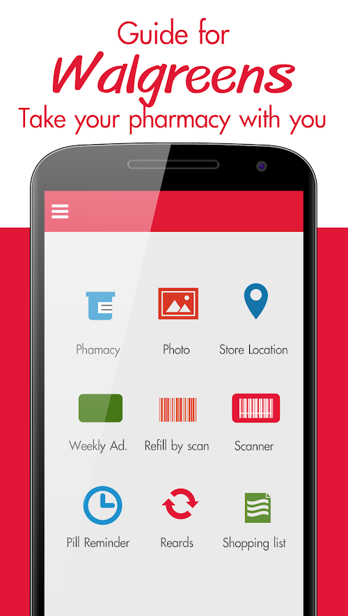 Android application Guide for Walgreens Rewards screenshort