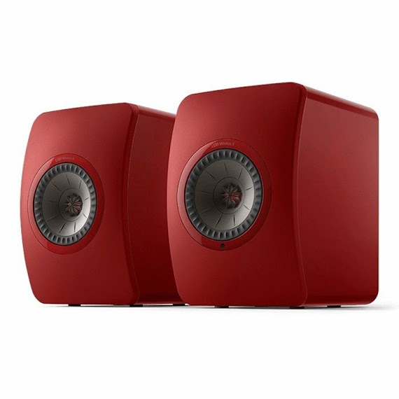 Loa Kef Ls50 Wireless Ii Red Edit - New 100% ( Tặng Chân Loa )