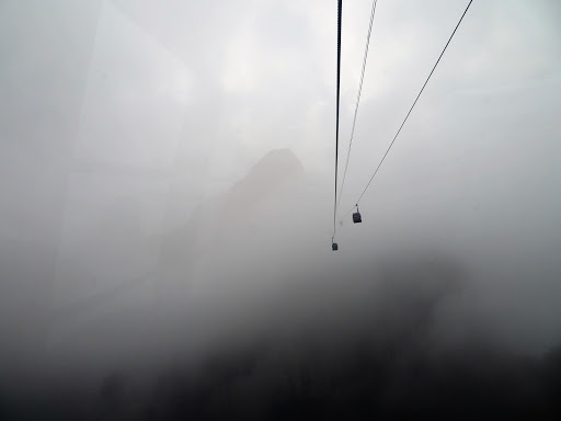 Cable Car Ride to Tianmen Mountain China 2016