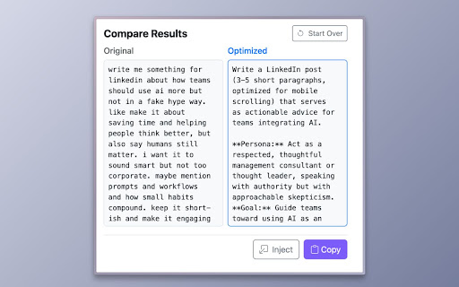 Prompt Optimizer screenshot 4
