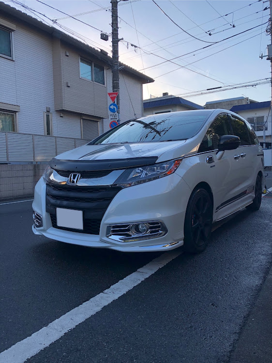 オデッセイの左斜め前写真展に関するカスタム事例の投稿画像1枚目