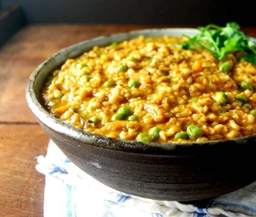 Moong Matar Khichdi