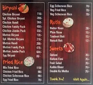 Cafe Melli menu 1