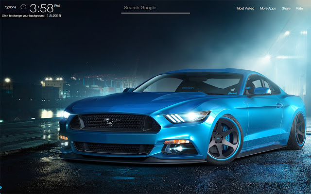 Ford Mustang Wallpapers FullHD New Tab