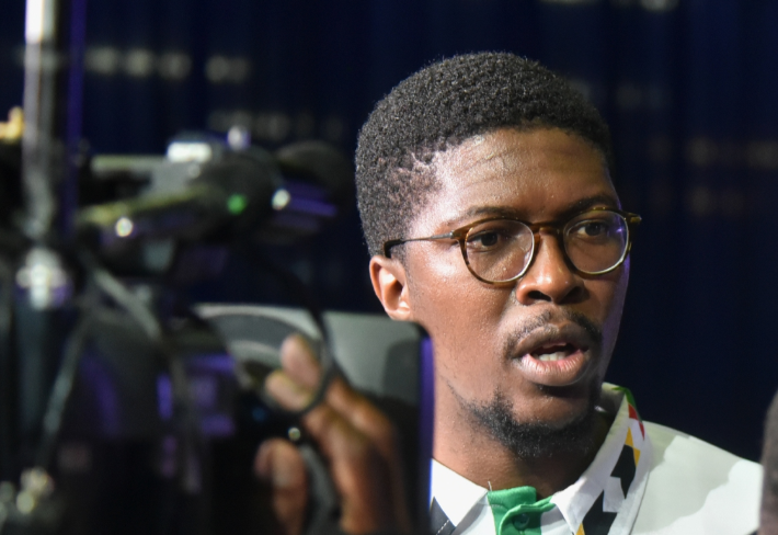 Scopa chair Mkhuleko Hlengwa.