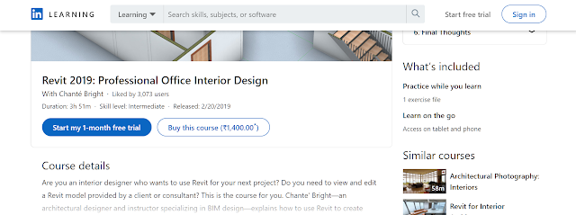 Revit 2019: Professional Office Interior Design by LinkedIn Learning