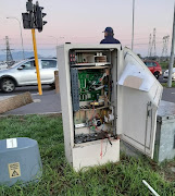 Some of the infrastructure damaged by metal thieves in Cape Town. 