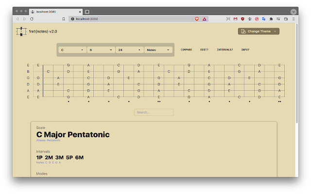 fret{notes} chrome extension