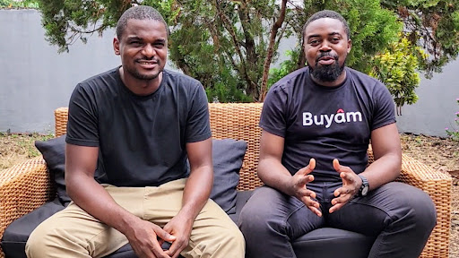 Buyam co-founders, Mambe Churchill and Manjong Kelvin.