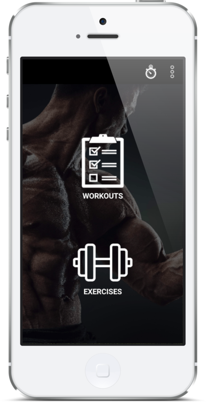 Dr. Muscle iPhone screen 1