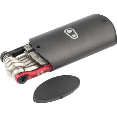 Crank Brothers Multi-19 Mini Tool with Flask, Black/Red alternate image 0