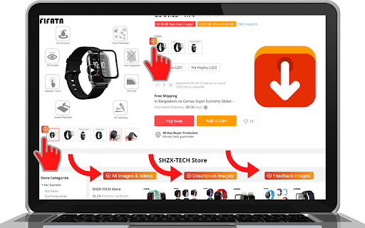 Aliexpress Product Images & Videos Download