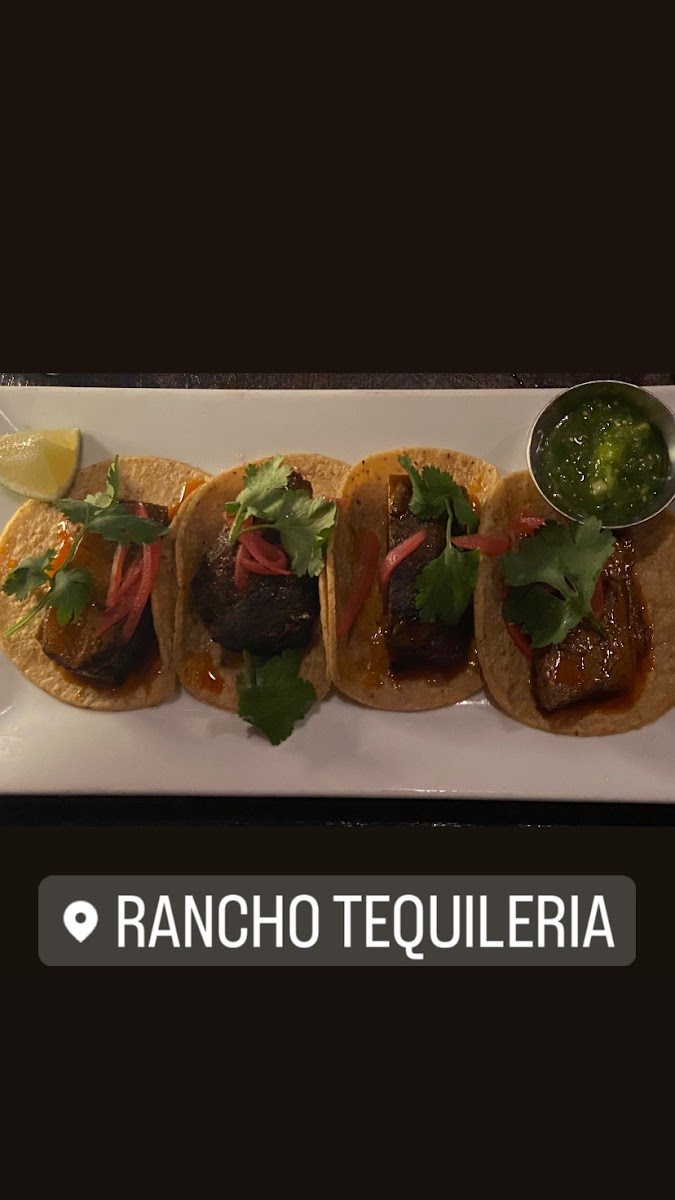 Gf short rib tacos