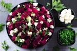 Beetroot and Feta Cheese Salad was pinched from <a href="http://www.scrambledchefs.com/beetroot-and-feta-cheese-salad/" target="_blank">www.scrambledchefs.com.</a>