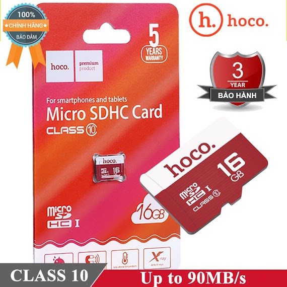 [Mã Elms10 Giảm 6% Đơn 50K] Thẻ Nhớ Microsd Hoco 64Gb/32Gb/16Gb/8Gb/4Gb Chính Hãng - Thẻ Nhớ Điện Thoại Hoco Tốc Độ Cao