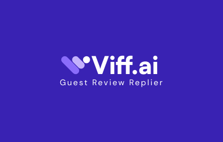 Viff.ai - Guest Review Replier small promo image