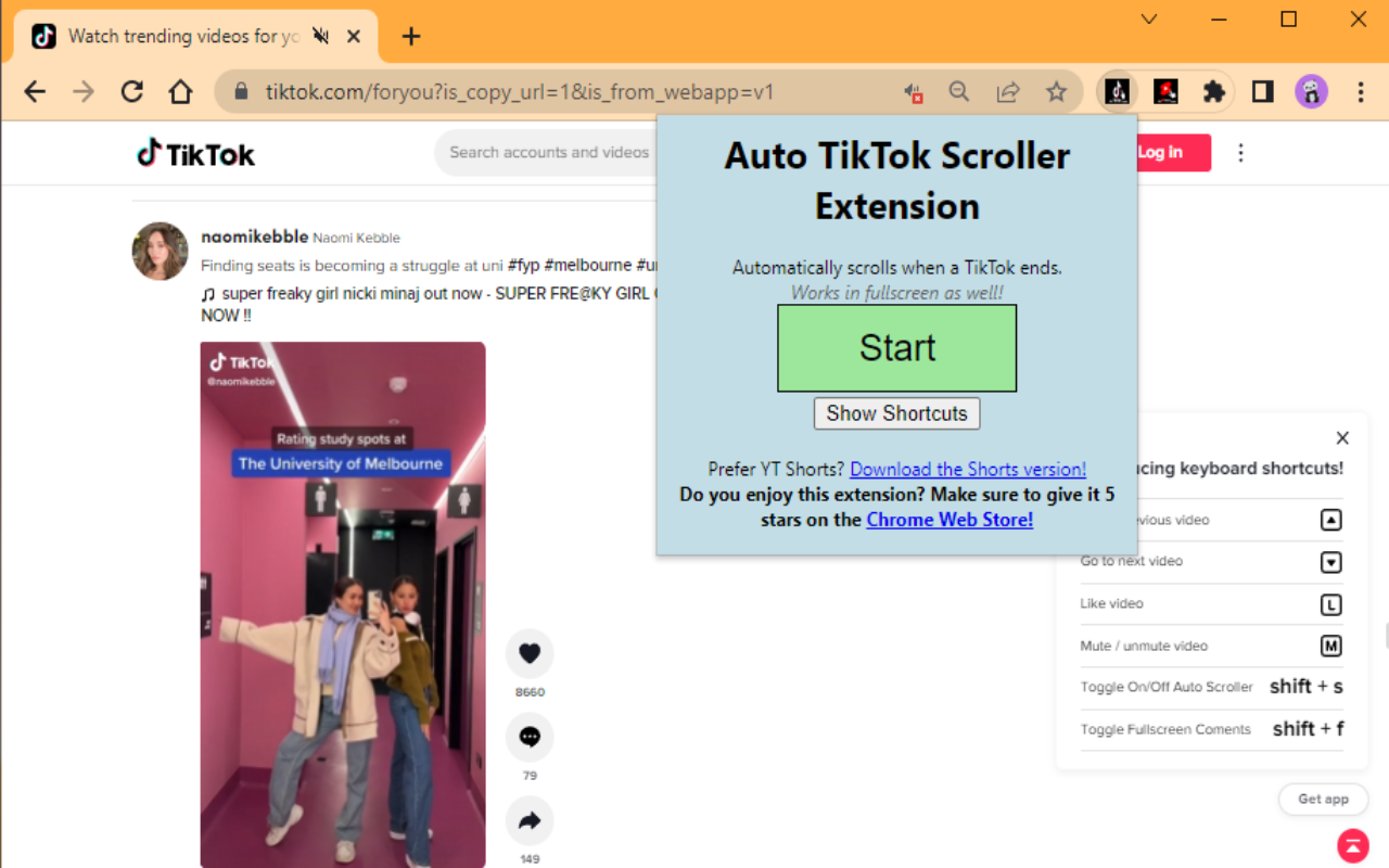 Auto TikTok Scroller Preview image 0