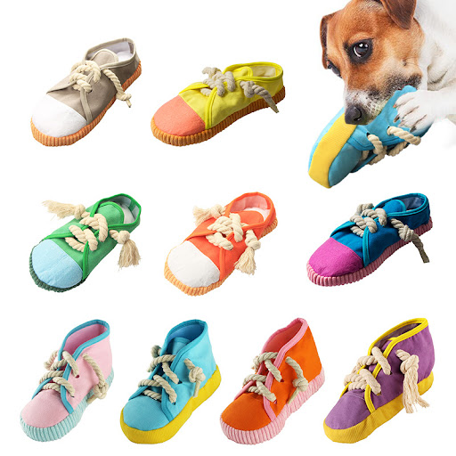 Title 1, Pet Simulation Canvas Shoes Sounding Toy