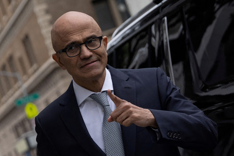 Microsoft CEO Satya Nadella. Picture: CARLOS BARRIA/REUTERS