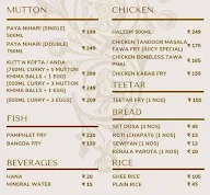 Shaikh's Lazeez Darbar menu 1