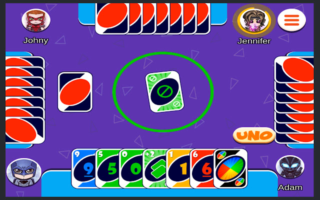 Uno Unblocked Game New Tab