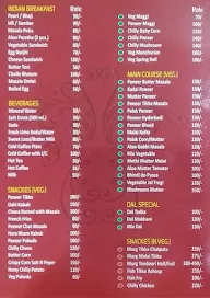 Hotel Siddharth Palace menu 1