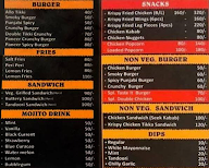 The steam house menu 1