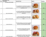 Burgers & More menu 4