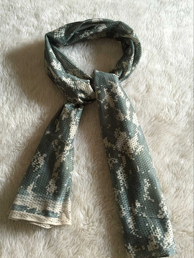 Title 6, Military Camouflage Scarf Sun Protection Sunsha...