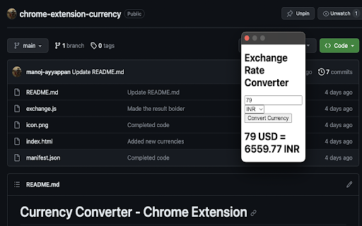 Exchange rates