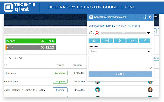 qTest Web Explorer