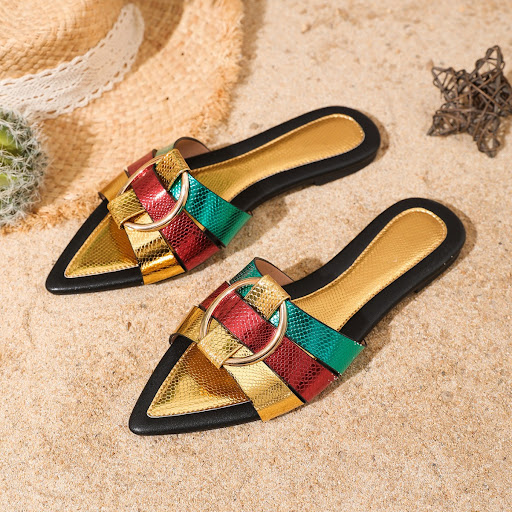 Title 3, Womens Fashion Personality Hot Sale Flat Slipp...